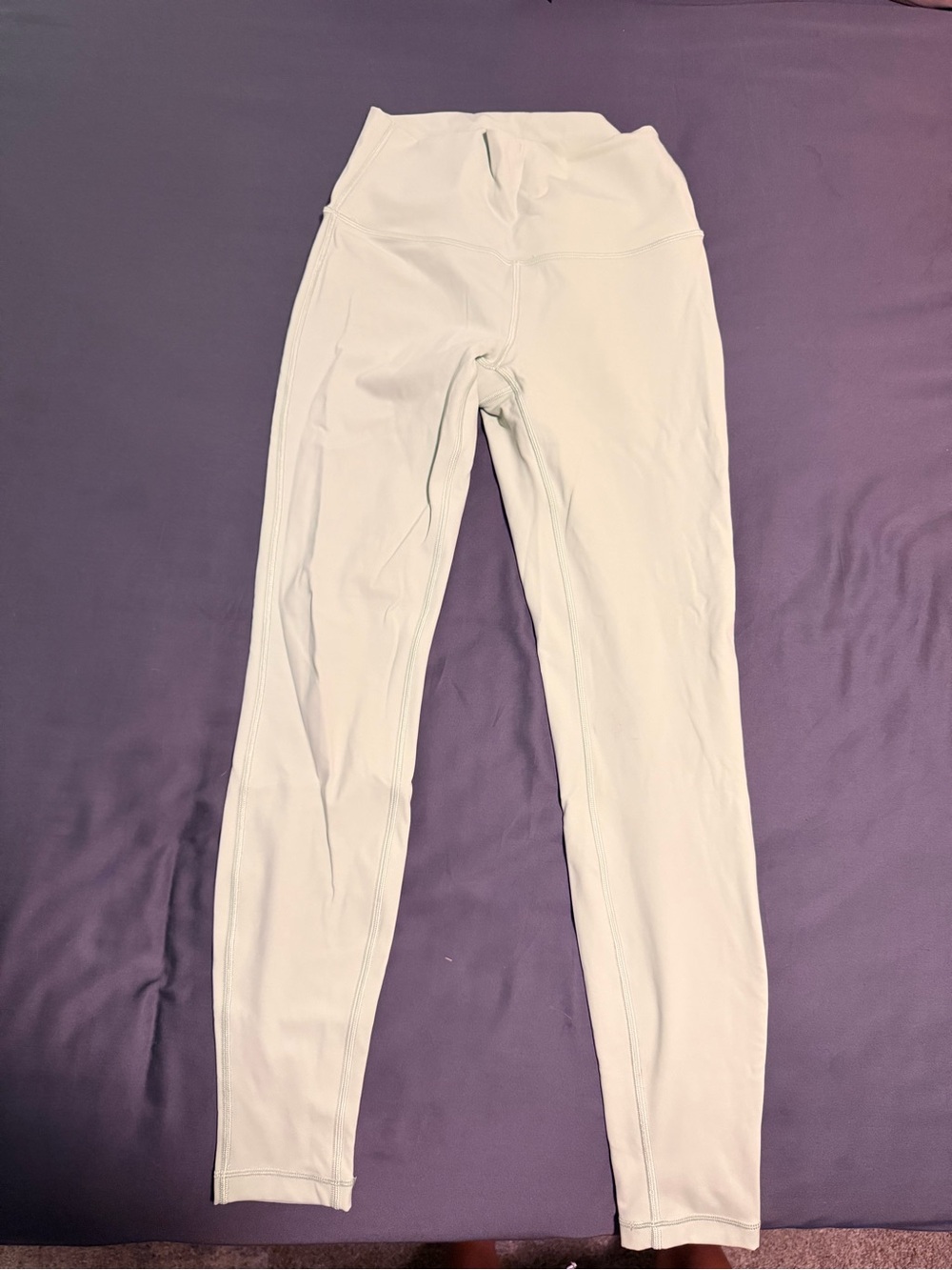lululemon athletica Light Green Wonder Under Leggings